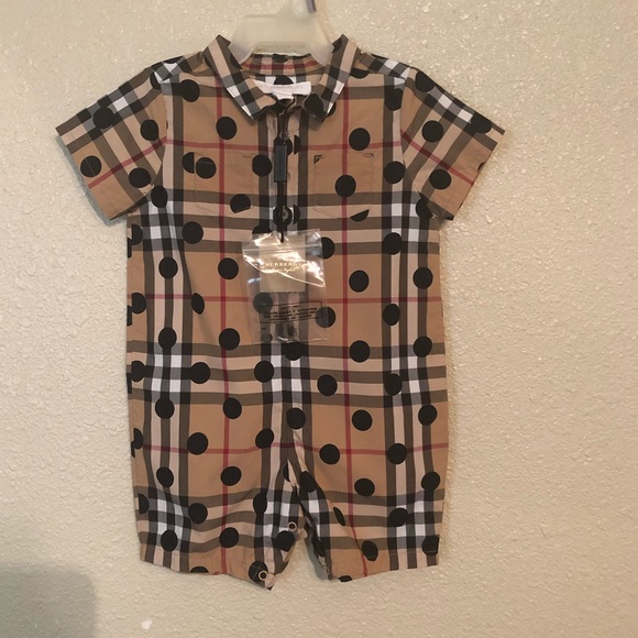 Burberry Other - Burberry baby one piece size 6 Mths NWT